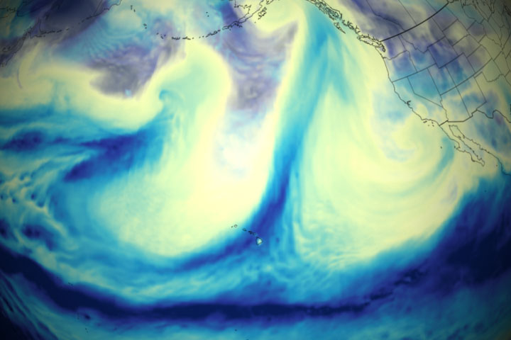 Potent Atmospheric Rivers Douse the Pacific Northwest