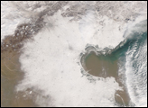 Snow in East China