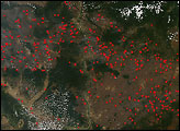 Fires in Southeast Asia