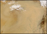 Dust Storm from the Sahara Desert