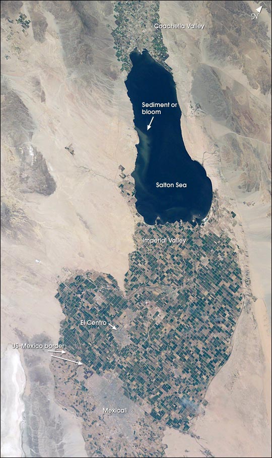 Imperial Valley and Salton Sea, California