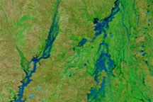 Flooding in Southwestern Queensland
