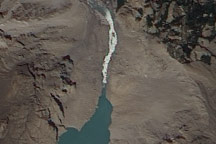 Landslide Lake in Northwest Pakistan