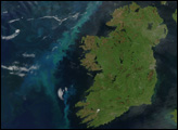 Phytoplankton Bloom off Ireland