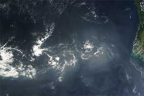 Haze over the Bay of Bengal