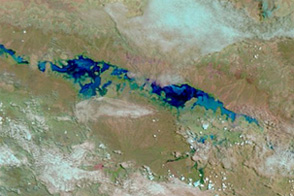 Flooding in Northwestern Australia