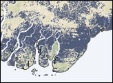 Floodwaters in Burma