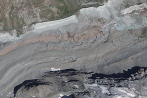 Distinct Faces of Zmutt, Findelen, and Gorner Glaciers