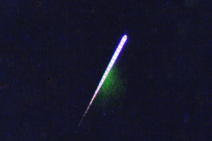 A Space-Based View of Meteor Showers